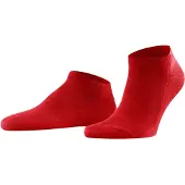 Falke Family Herren Sneakersocken, 39-42, Rot, Uni, Baumwolle