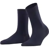 Falke Socken "Cotton Touch", Damen, Gr. 35-38, Sockengröße, blau (schwarz navy (6370)), Obermaterial: 62% Baumwolle CO. 33% Polyamid PA. 5% Elasthan EL., glatt, Socken Socken
