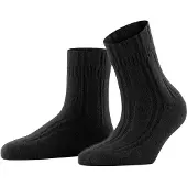 Falke Bedsock Damen Haussocken black (3009) 35-38