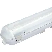 HOFTRONIC™ LED Feuchtraumleuchte 150cm doppelt 48W 6000K IP65 Weiß