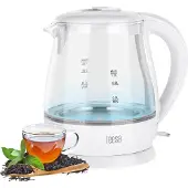 Uni-T Teesa kabelloser elektrischer Wasserkocher TSA1030 weiß