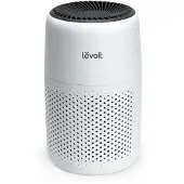 Levoit Luftreiniger, Core Mini, True HEPA H13 3-in-1 Filter, Auto, Weiß