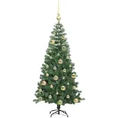 vidaXL Mads (mit 150 LEDs und goldenen Kugeln)