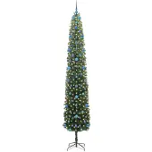 vidaXL Fritz (mit 300 LEDs und 120 blauen Kugeln)