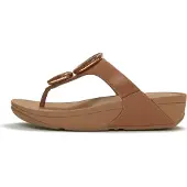 Original Brands FitFlop Lulu Marbled-Stone Toe-Post Sandals BRAUN 43