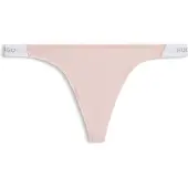 HUGO String aus Stretch-Baumwolle mit Logo-Bund Grösse L