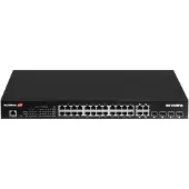 Edimax IGS-5428PLC, Managed, L2, Gigabit Ethernet (10/100/1000), Power over Ethernet (PoE), Rack-Einbau, 1U
