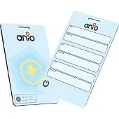 Anio BagTag Tracker Karte Schlanker Bluetooth Finder für Apple Wo ist?