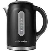 Riviera & Bar riviera&bar MILA Wasserkocher Stainless Steel 1,5L Black