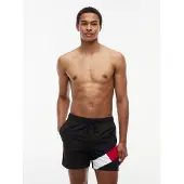 Tommy Hilfiger Swimwear Badeshorts "SF MEDIUM DRAWSTRING" mit Markenlabel
