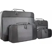 Tasmanian Tiger TT Mesh Pocket Set XL 7284-021, Titan Grey, vierteiliges Organizer-Set