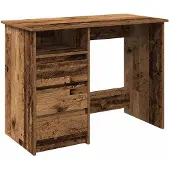 vidaXL Schreibtisch Altholz-Optik 102x50x75 cm Holzwerkstoff