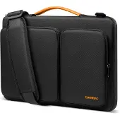 Tomtoc Defender-A42 Laptop-Briefcase 14 Zoll schwarz