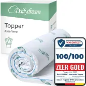 Nivion Dailydream - Memory Foam - Aloe Vera Topper - S - bis 60kg - 3,5cm Höhe / 140x200cm - Druckentlastung