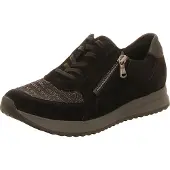 Waldlaufer Schnürhalbschuhe in schwarz, Gr. 4