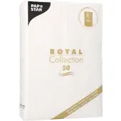 Papstar ROYAL Collectionweiss mit Besteckfalz ROYAL Collection