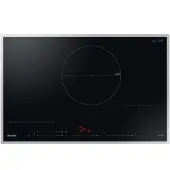 Samsung NZ84C5047HK/U1, Autarkes Induktionskochfeld 80 cm, Slim Fit, Schwarz, Integriert, 80 cm, Zonen-Induktionskochfeld, Glaskeramik, 4 Zone(n)