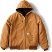 Carhartt Firm Duck Insulated Flannel-Lined Active Textil Jacke