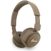 GUESS Metall-Logo-Skript In-Ear-Kopfhörer - Braun