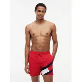 Tommy Hilfiger Swimwear Badeshorts "SF MEDIUM DRAWSTRING" mit Markenlabel