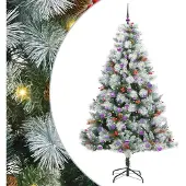 vidaXL Greta (mit LEDs und lilafarbenen Bällen)