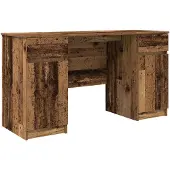 vidaXL Schreibtisch Altholz Holzwerkstoff 140 x 49 x 76 cm