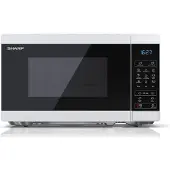 Ginza.se YC-MG02E-S Mikrowelle mit Grill (Mikrowelle: 800W, Grill: 1000W, 11 Leistungsstufen, silber