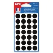 Agipa APLI Markierungspunkte, Durchmesser: 15 mm, schwarz