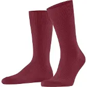 Falke Socken "Tiago Special Edition", Herren, Gr. 39-40, rot (ruby (8830)), Obermaterial: 93% Baumwolle CO(Bio). 5% Polyamid PA. 2% Elasthan EL., glatt, Socken Socken