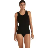 Falke Damen Top Daily ClimaWool, XL, Schwarz, Uni, Wolle