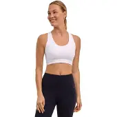 Falke Damen BH Da Bra Top low Madison with Pads