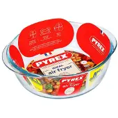 Pyrex Auflaufform Air Fryer Rund Transparent 20 cm