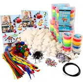 Packlinq Gruppen-Kreativset Foam Clay Figuren, 1 Pck [HOB-78137]