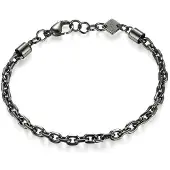 S`Agapõ S'Agapo Steel Men's Bracelet Amistad Sas14