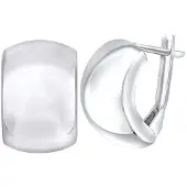 Silvego Soft silver earrings QRK53