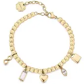 Brosway Romantic Beaded Bracelet With Chakra Pendants Bhkb250
