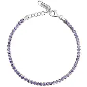 Brosway Tennis Bracelet With Cubic Zirconia Fancy Magic Purple Fmp107