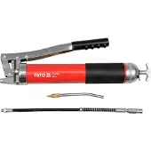 YATO YT-07043, Fett-Einspritzpistole, Schwarz, Silber, Aluminium, 800 ml, 27 bar, 41 bar