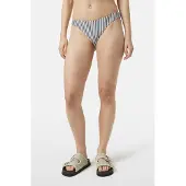 Scotch & Soda Textured Stripe Bikini Bottom Cold Brew Größe: M | Bikinis Outlet | Damen