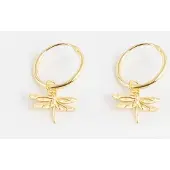 Sissy-Boy Gold-plated Ohrringe Mit Libelle