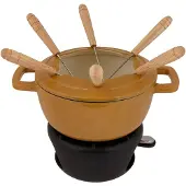 Cosy & Trendy Fondue-Set Fontestic Amber Gold 18 cm