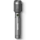 Philips LED-Taschenlampe Phil-SFL2141/10, 15 W, 650 lm, Strahlweite bis zu 350 m, Betriebsdauer bis zu 13 Stunden, Akku 2200 mAh, IP44, Lademodus: USB-C
