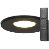 HOFTRONIC™ LED Einbaustrahler 6W 2700K IP65 Schwarz dimmbar 16er Set
