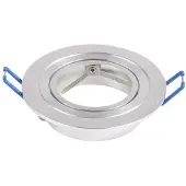 HOFTRONIC™ LED Einbaustrahler schwenkbar GU10 Fassung rund Edelstahl