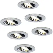 HOFTRONIC™ LED Einbaustrahler 4W 345 Lumen 2700K Schwenkbar Chrom