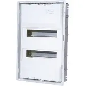 F-tronic UPV24+4ST - Verteiler, 24 Module, 2-reihig, Unterputz