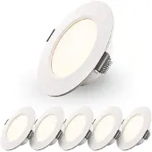 HOFTRONIC™ LED Einbaustrahler Ultra Flach 3W 2700K Weiß Rund IP20