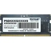 Patriot Signature Line PSD516G560081S, 16 GB, 1 x 16 GB, DDR5, 5600 MHz, 262-pin SO-DIMM