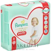 Pampers Premium Care Pants Extra Large Größe 6 Einweg-Pull-Up-Windeln 15+ kg 3