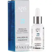 Apis Revolution In Hydration Hyaluron 4D Hyaluron Serum für dehydrierte trockene Haut 30 ml